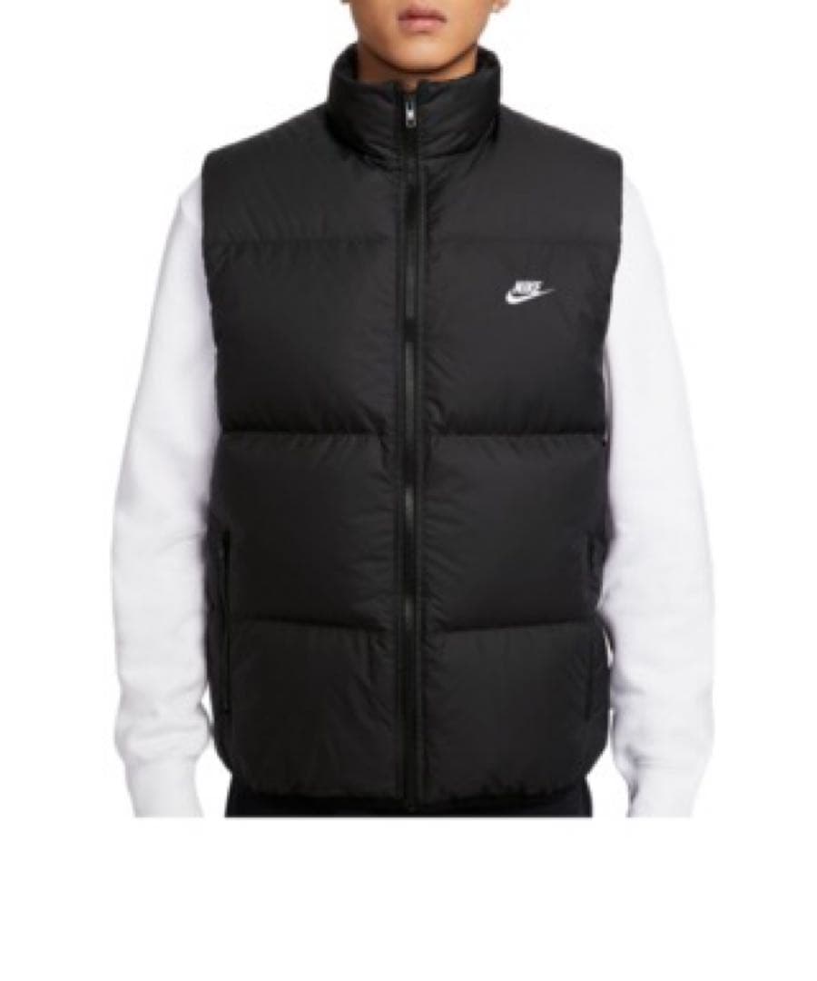 Nike ブラック ダウンベスト