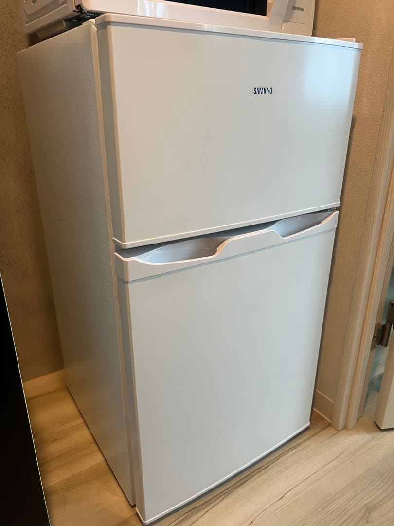 SAMKYO コンパクト冷蔵庫 ホワイト