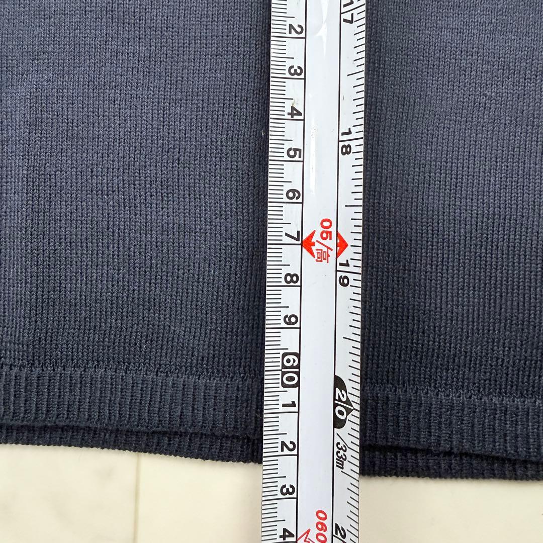 cruciani クルチアーニ Vネックコットンセーター 50 ネイビー