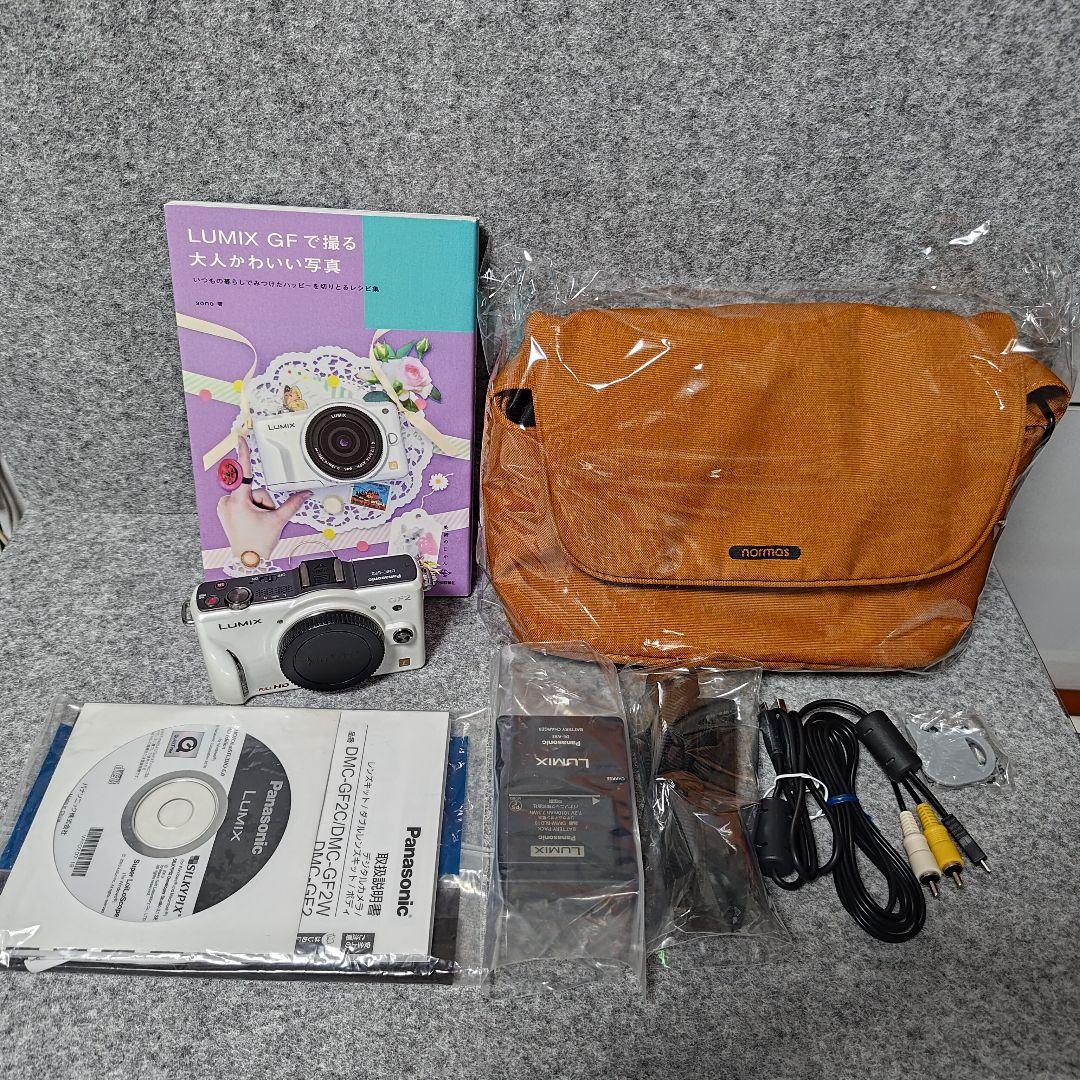 Panasonic/LUMIX/DMC-GF2/動作確認済み/付属品有り