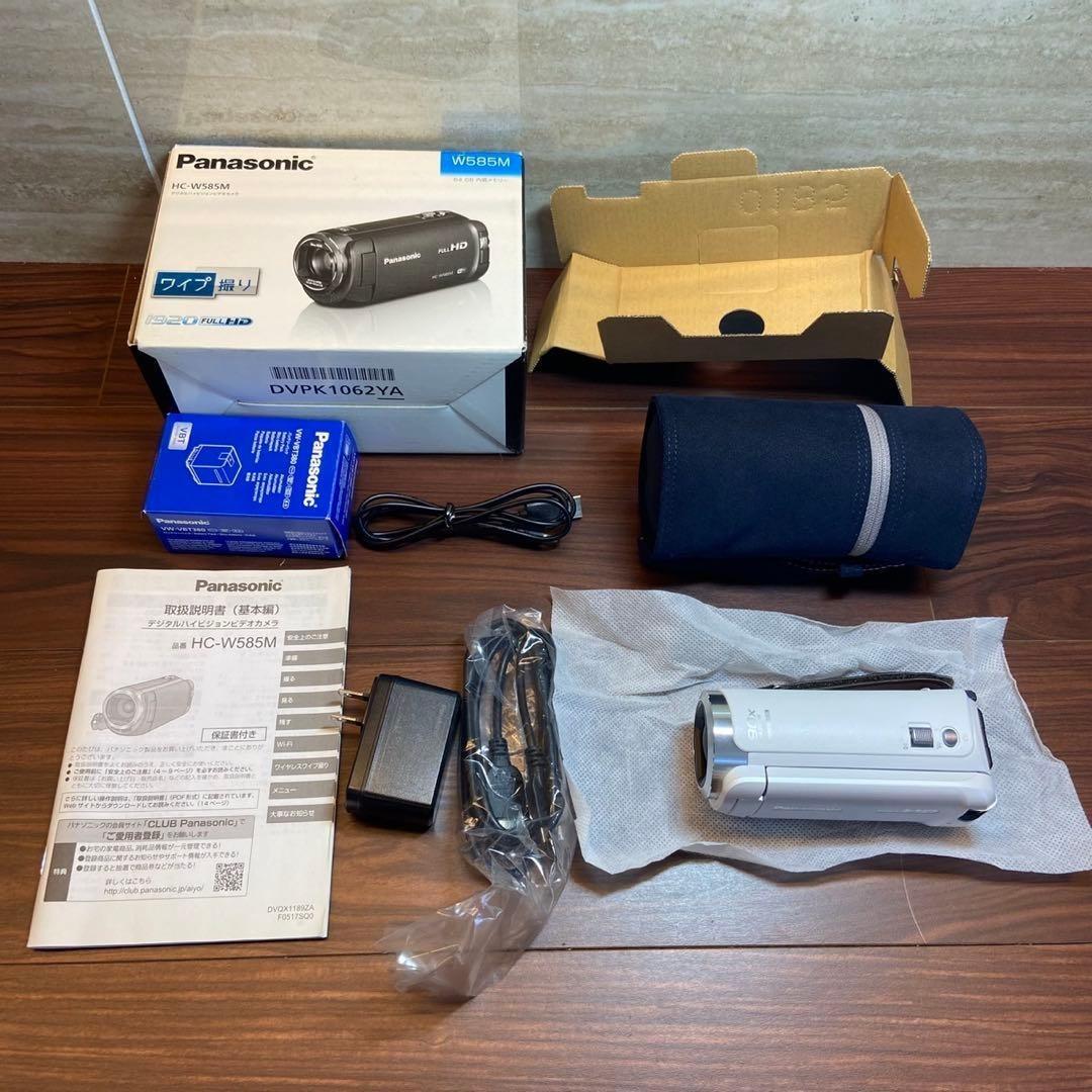 Panasonic HC-W585M ビデオカメラ ほぼ新品 4953