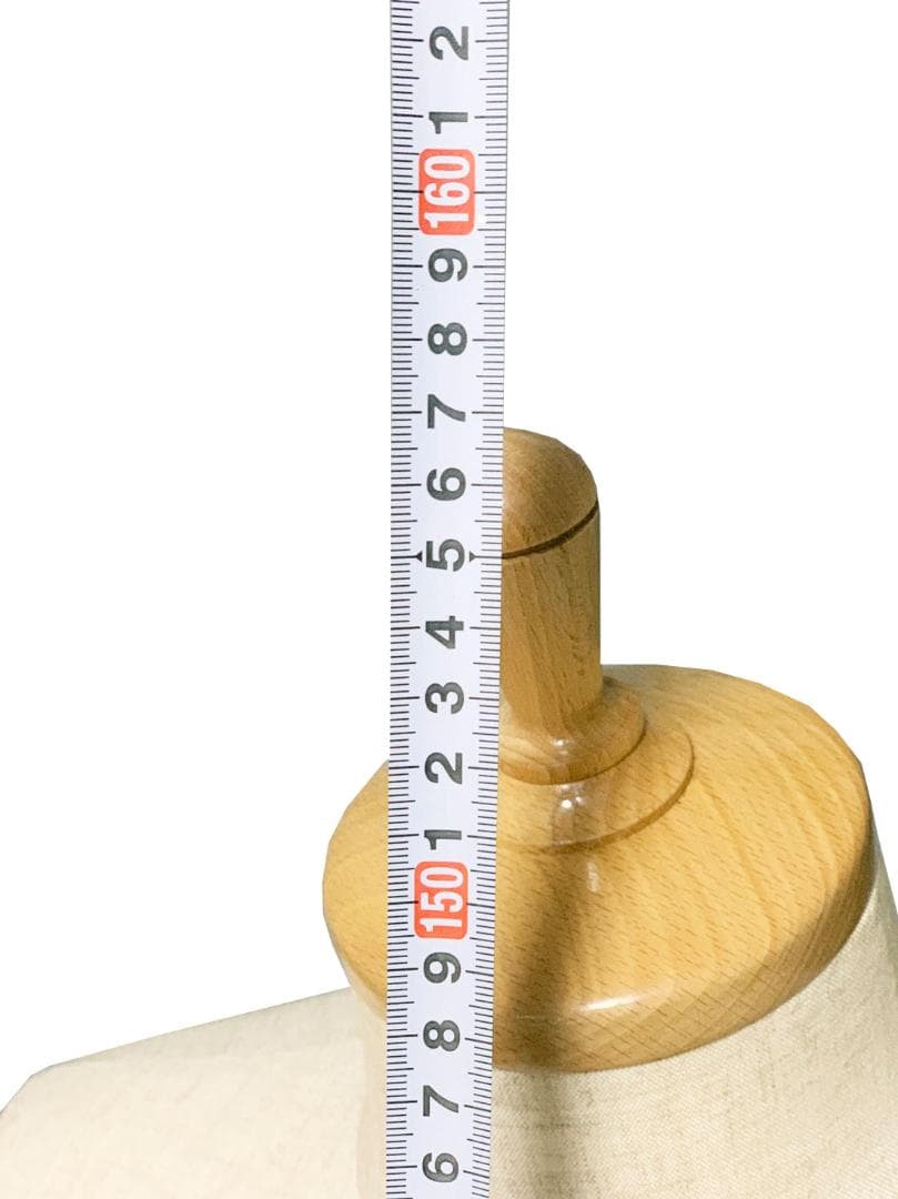 腕付きトルソー マネキン 木製脚 アーム可動式 メンズ 5本指 高さ調整