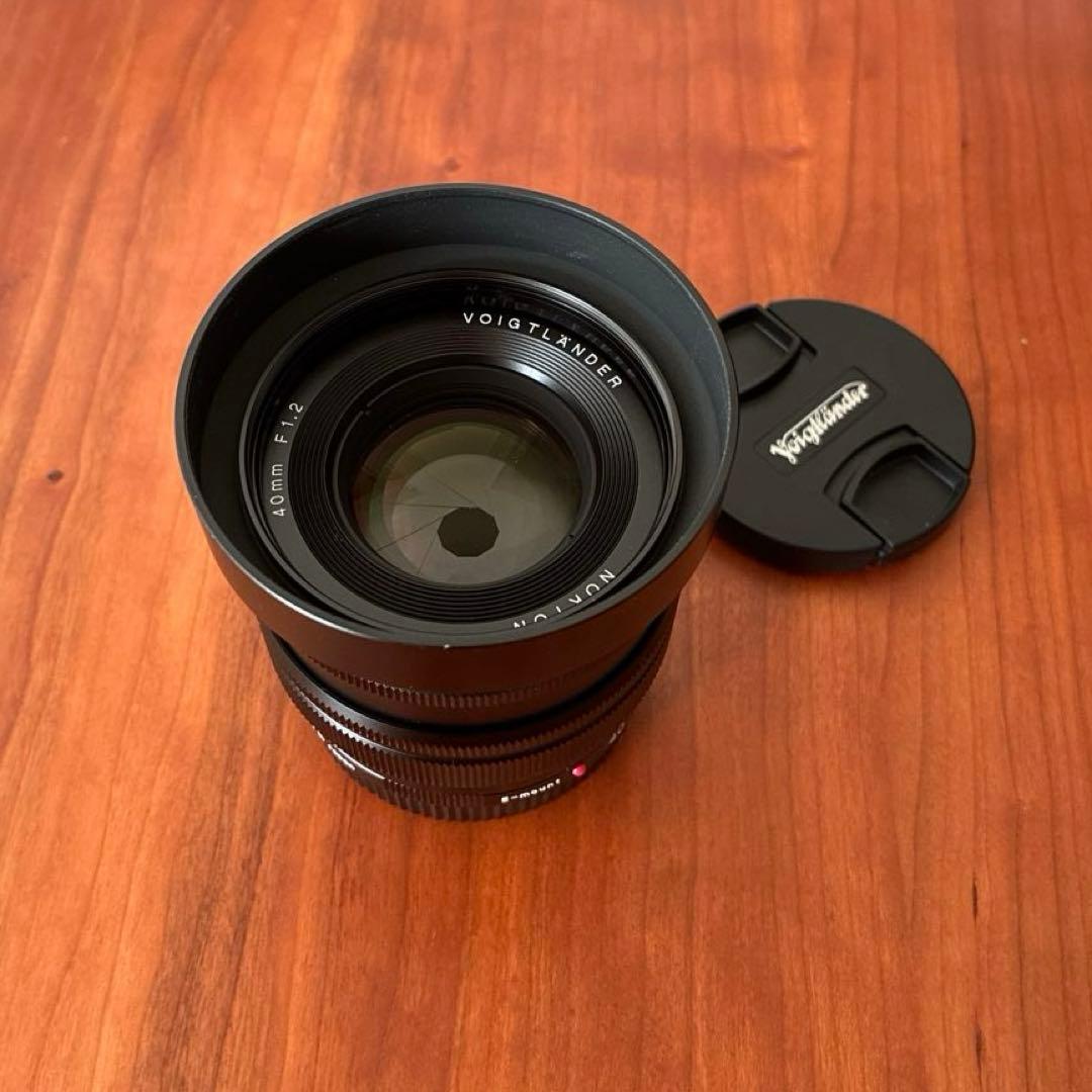 NOKTON 40mm F1.2 Eマウント+フィルター2種
