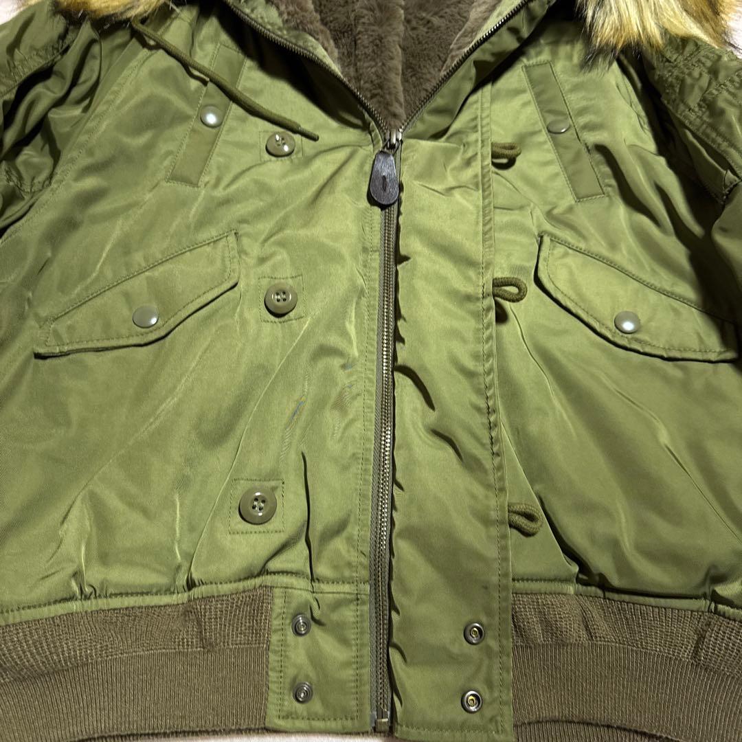ジャケット・アウター moussy military N2B flight bomber jacket