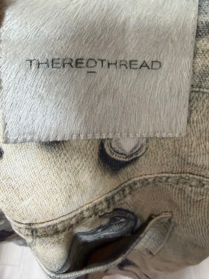 theredthread S print denim 1toys デニム