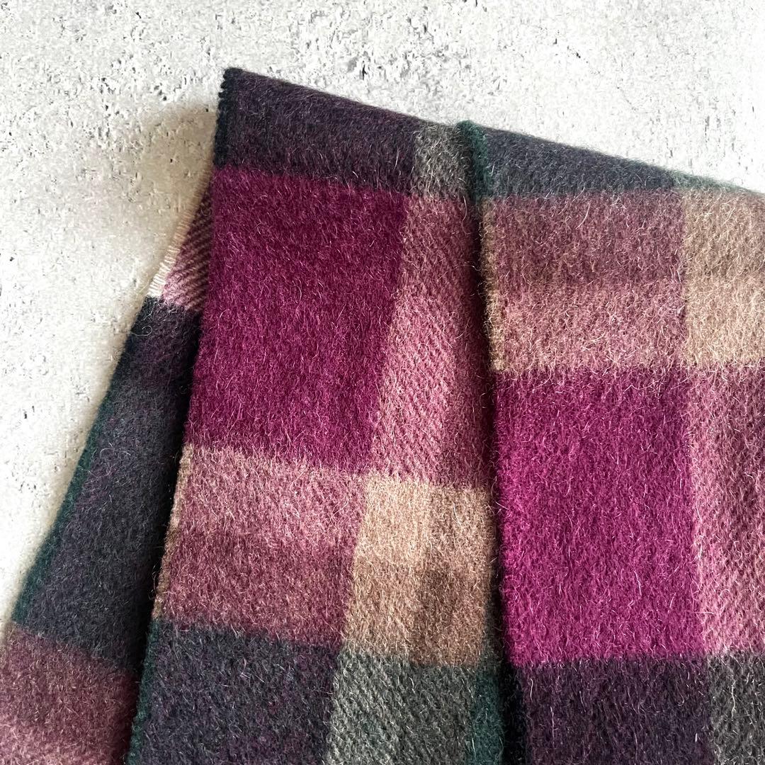 【Sky】Joshua Ellis ＊ カシミヤ マフラー100%