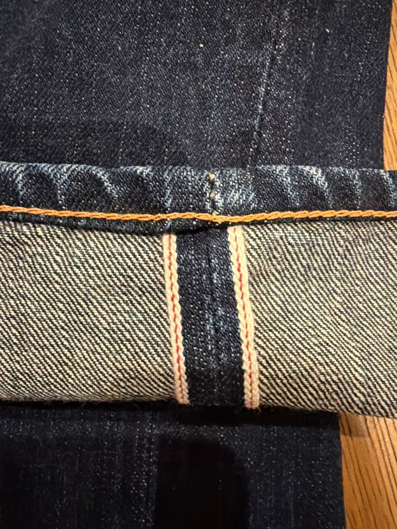 ETERNAL エターナル 811 赤耳セルビッジ デニム W32 マエノ
