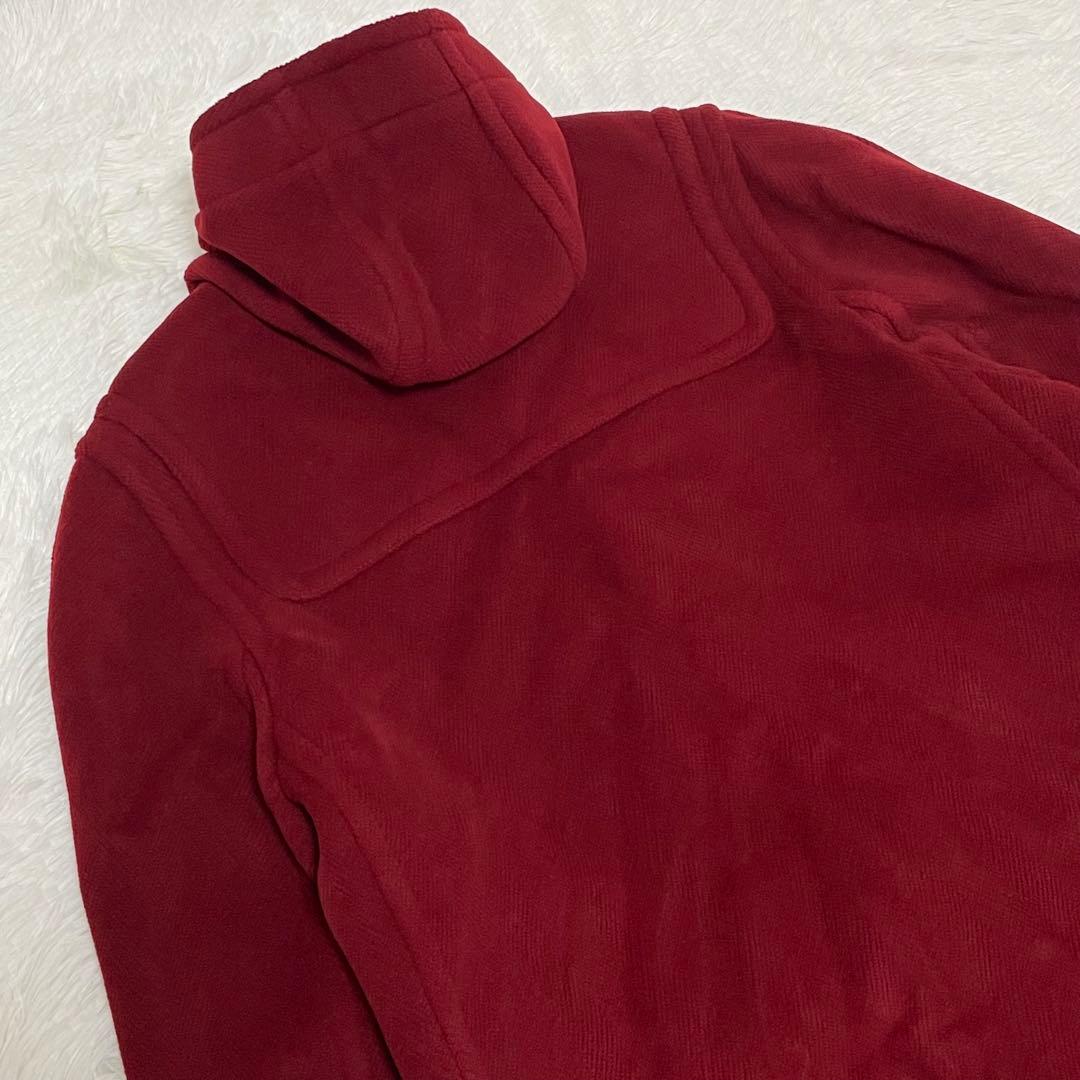 美品 オールドイングランド ダッフルコート ヘリンボーン XL相当 英国製 赤