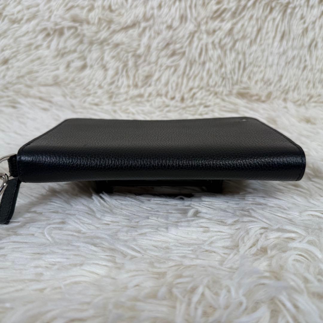 バリー BALLY GRAYLON ラウンドファスナー長財布 リストレット付き