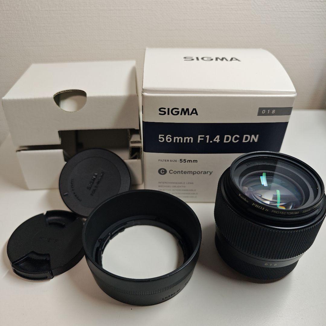 【美品】SIGMA 56mm F1.4 DC DN （ソニー）