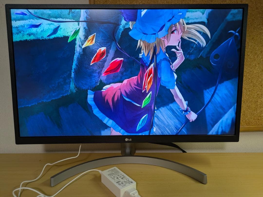 投入時間63 LG 4K IPS 27インチ モニター 27UL500-W