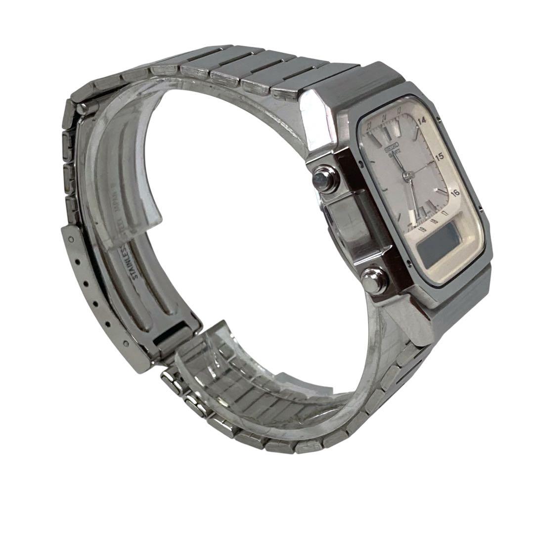 Ⴤ1359 ꕤ極美品 SEIKO アナデジ 時計 ヴィンテージ品 3針 アラーム