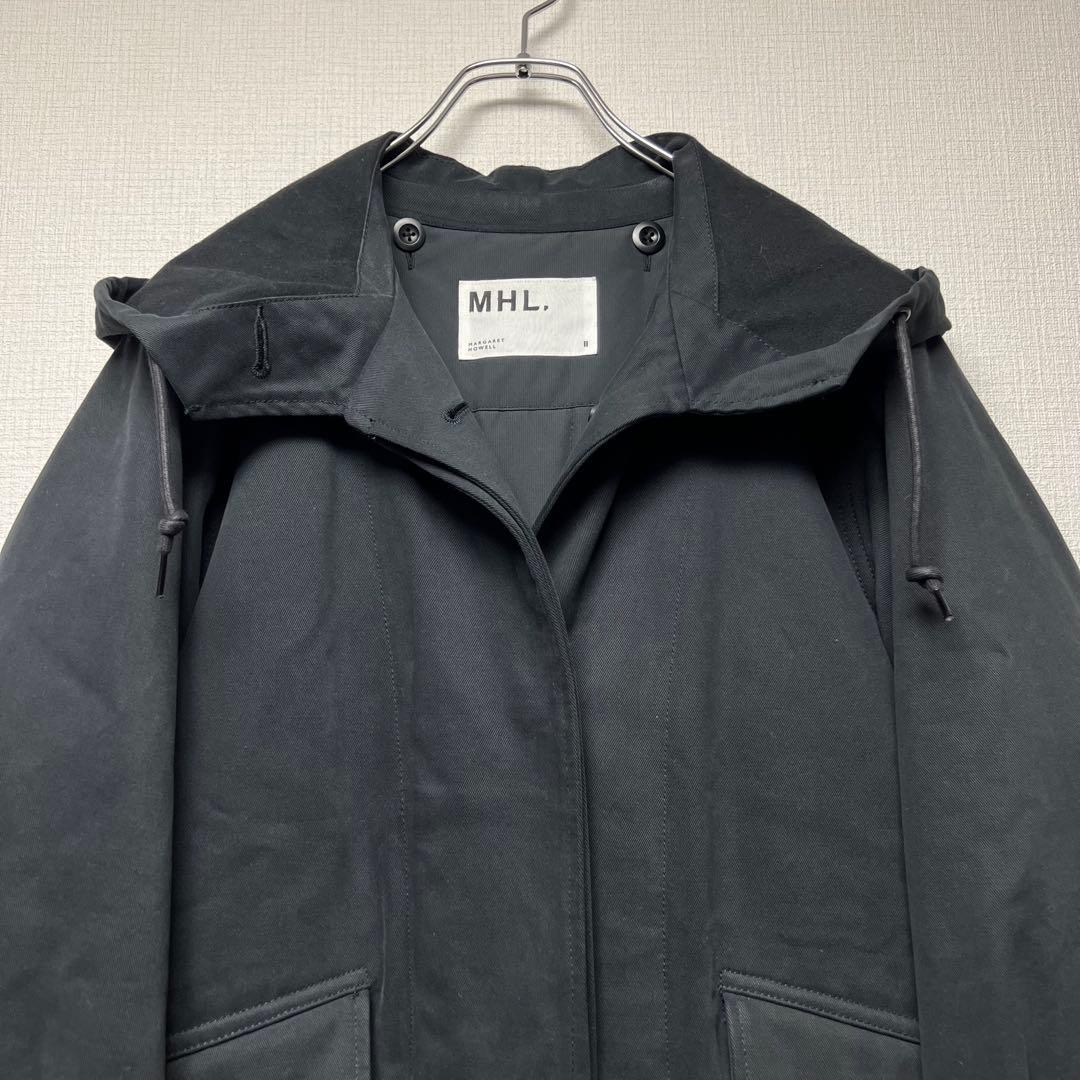 MHL マーガレットハウエル ライナー付 モッズコート ミリタリー ネイビー 2