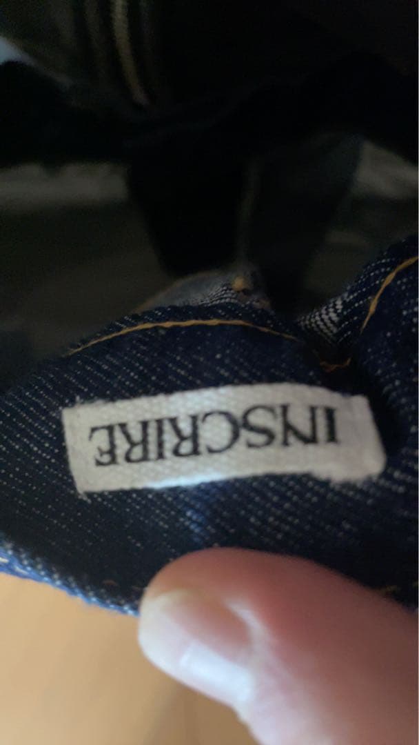 inscrire loose fit 30デニム