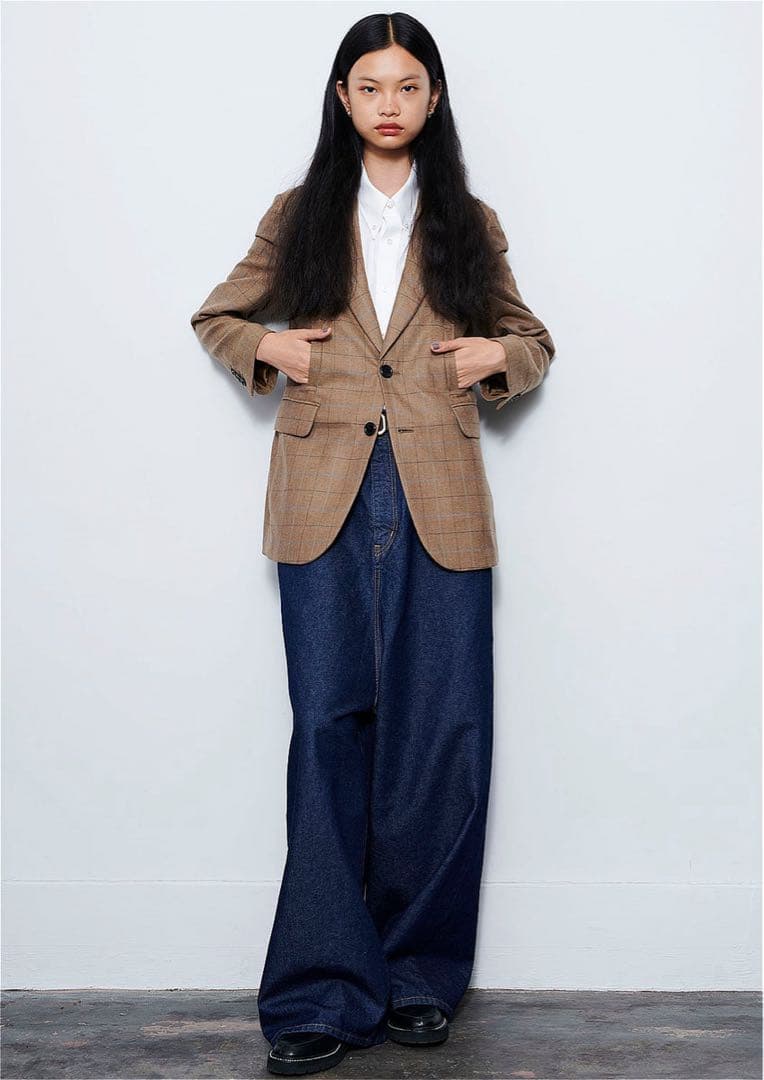 inscrire loose fit 30デニム