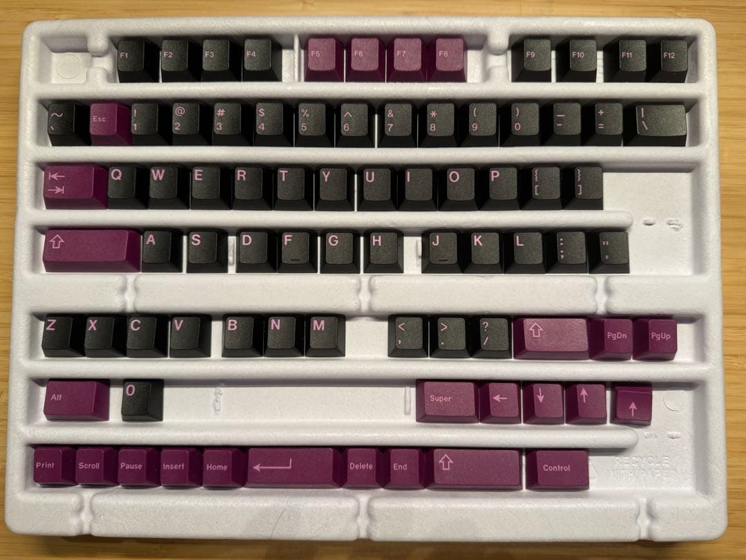 キーボード GMK Black Lotus Base+Novelties