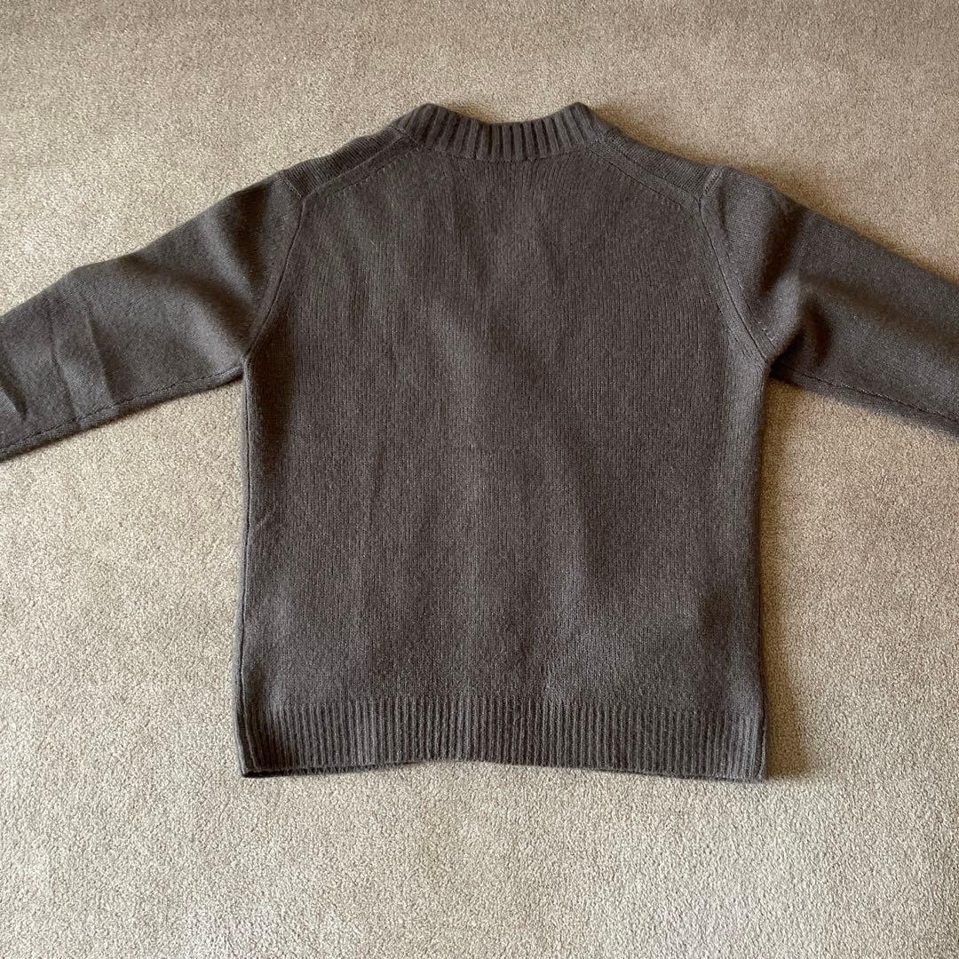 クルチアーニ カシミヤ混ニットカーディガン（48）ブラウン