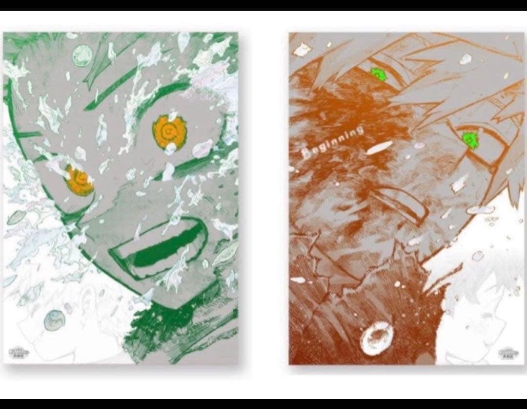 ヒロアカ　原画展　ポスター