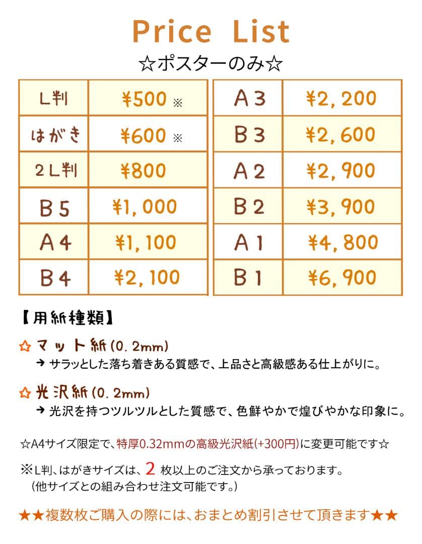 tko☆A1ポスター2枚☆おまとめ割引