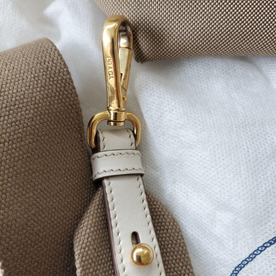 PRADA　プラダ　ロゴジャガード　ハンドバッグ　2WAY