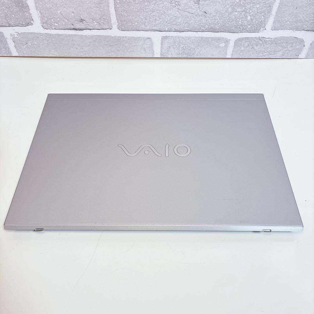 軽量 薄型 VAIO SSD 初期設定済 第8世代 Win11ノートパソコン