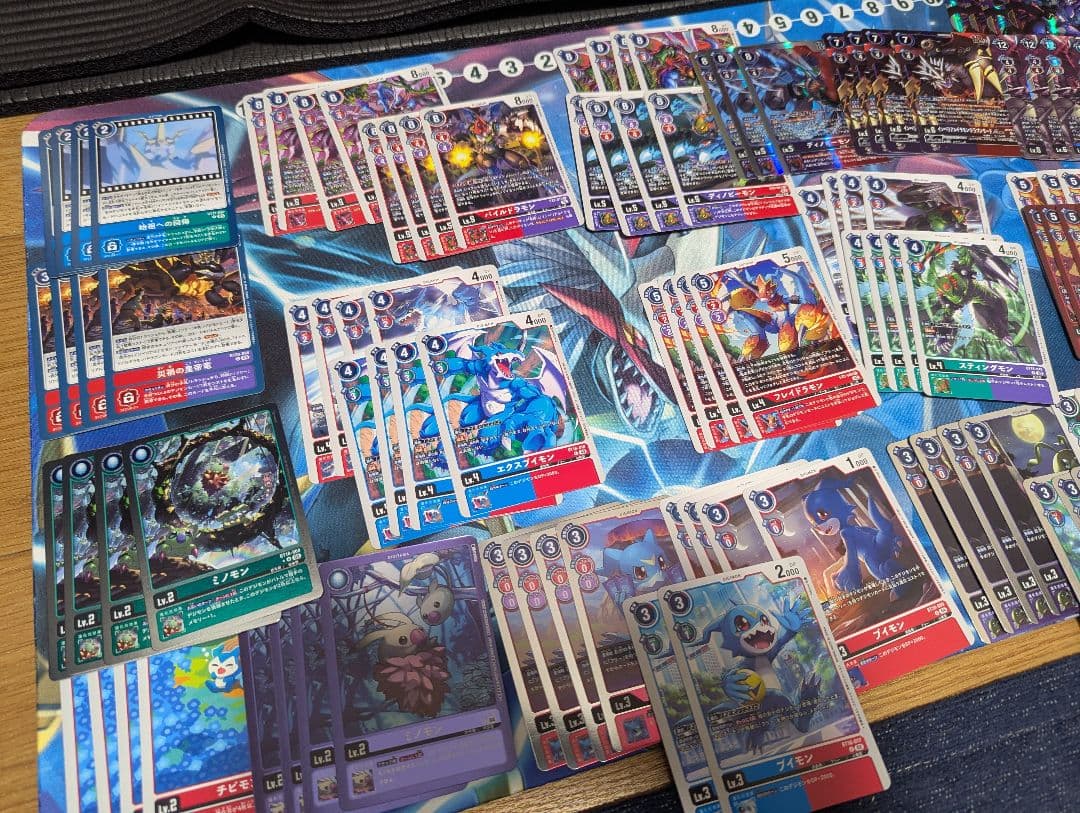 デジモンカード 赤紫インペリアルドラモン　デッキパーツセット