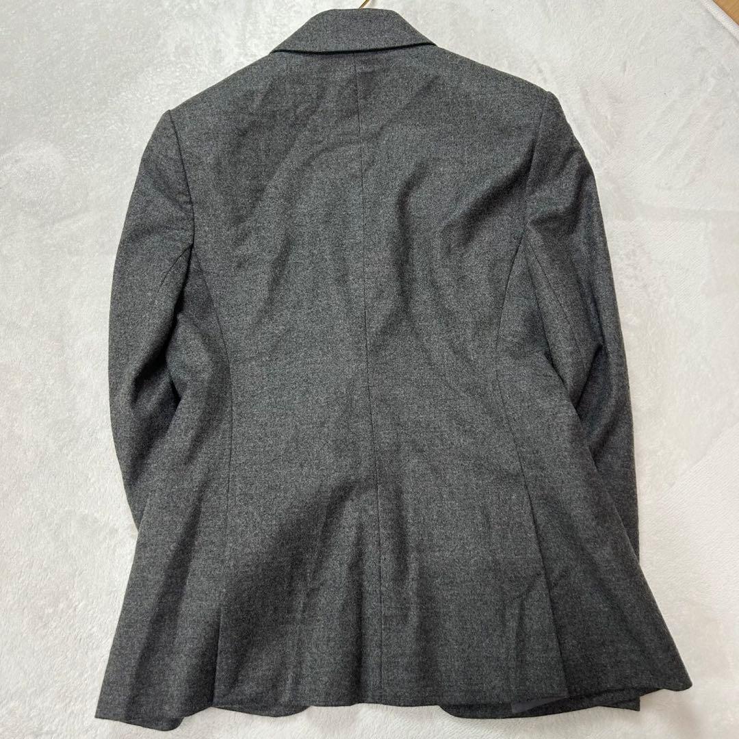 J830 美品 M セオリーリュクス スーツ上下 グレー レディース