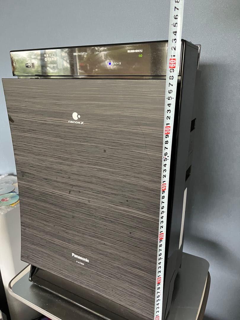 Panasonic F-VX70XR 空気清浄機 木目調 2018製　動作確認済