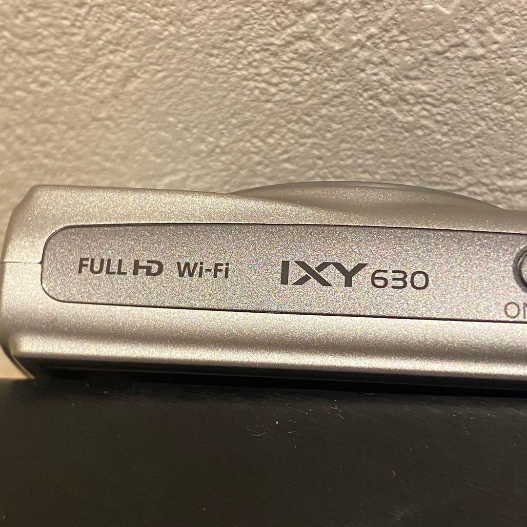 動作未確認 Canon IXY 630 シルバー コンパクトデジタルカメラ