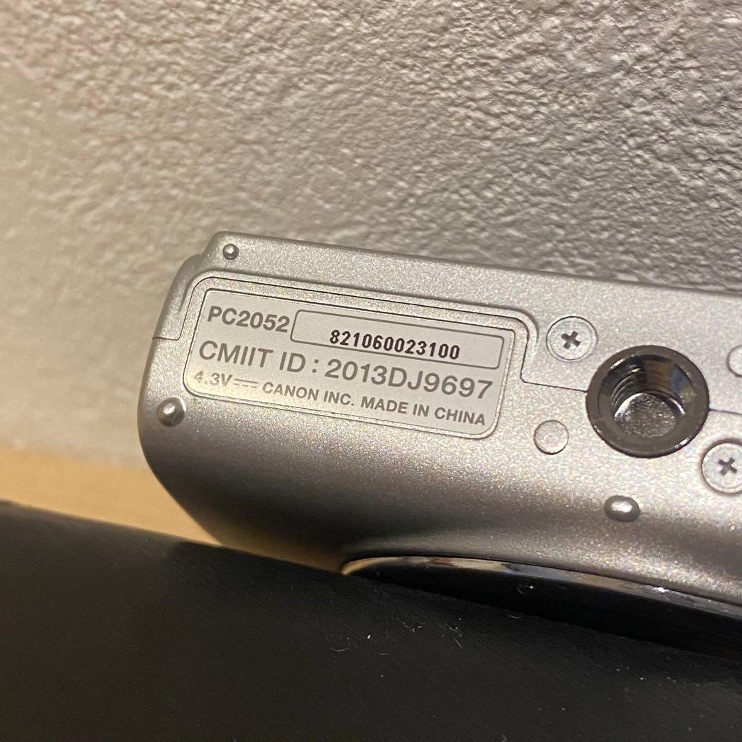 動作未確認 Canon IXY 630 シルバー コンパクトデジタルカメラ