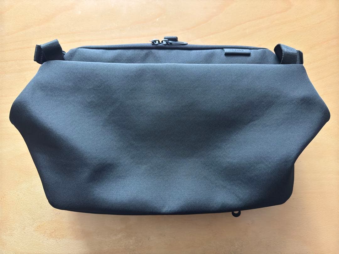 【美品】cote&ciel Riss ブラック ショルダーバッグ