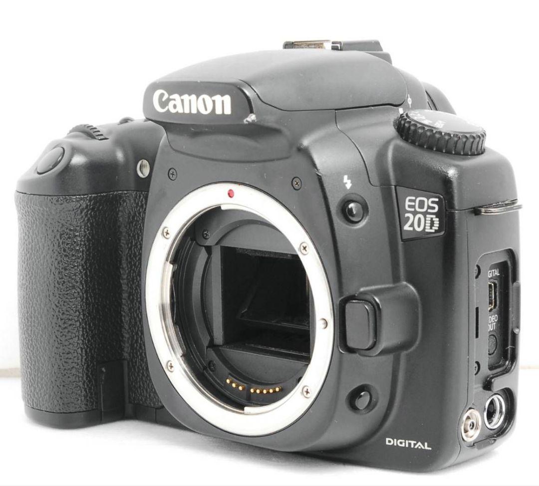 CANON　EOS　20D ダブルレンズ　初心者　一眼レフ⚡️キャノン⚡️望遠