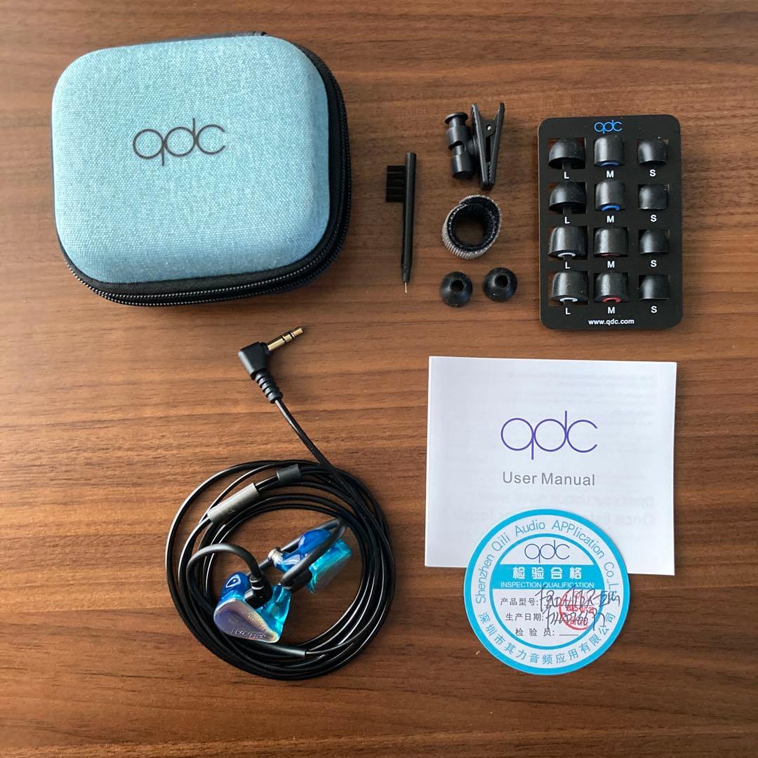 QDC FRONTIER Emerald ［有線モニターイヤホン]