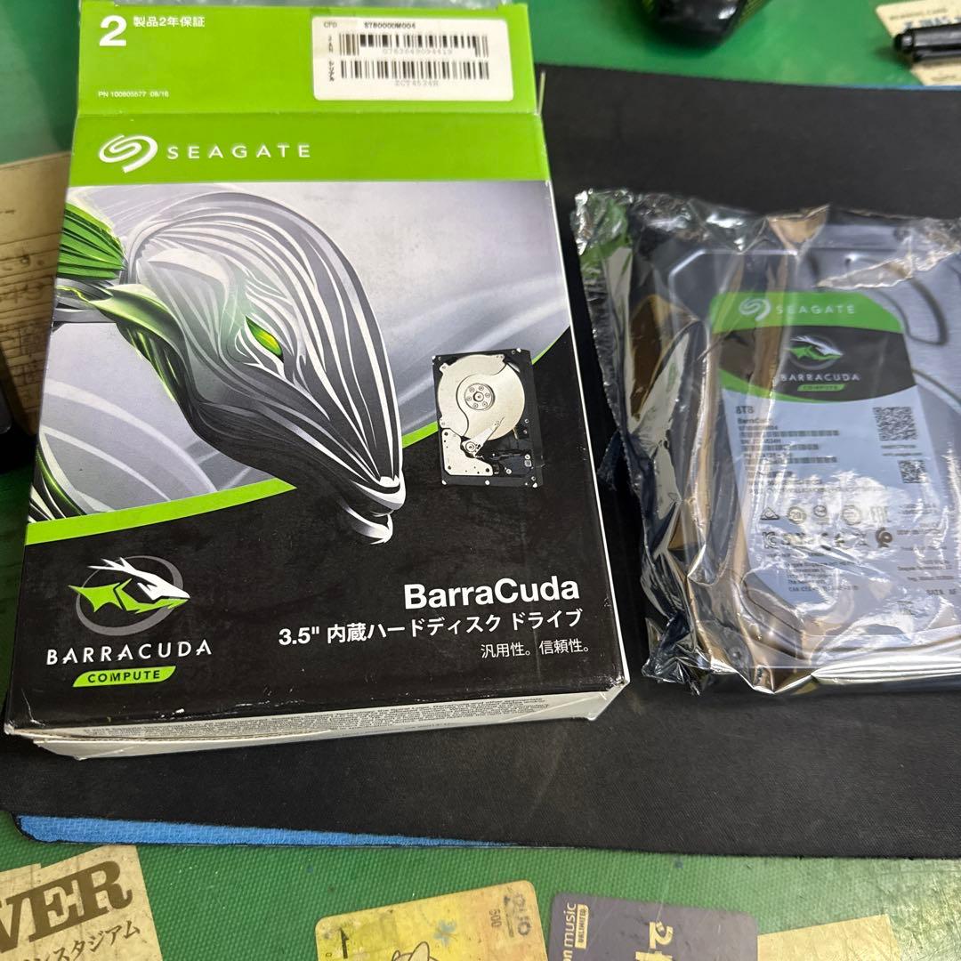 Seagate Barracuda 8TB 内蔵ハードディスクドライブ