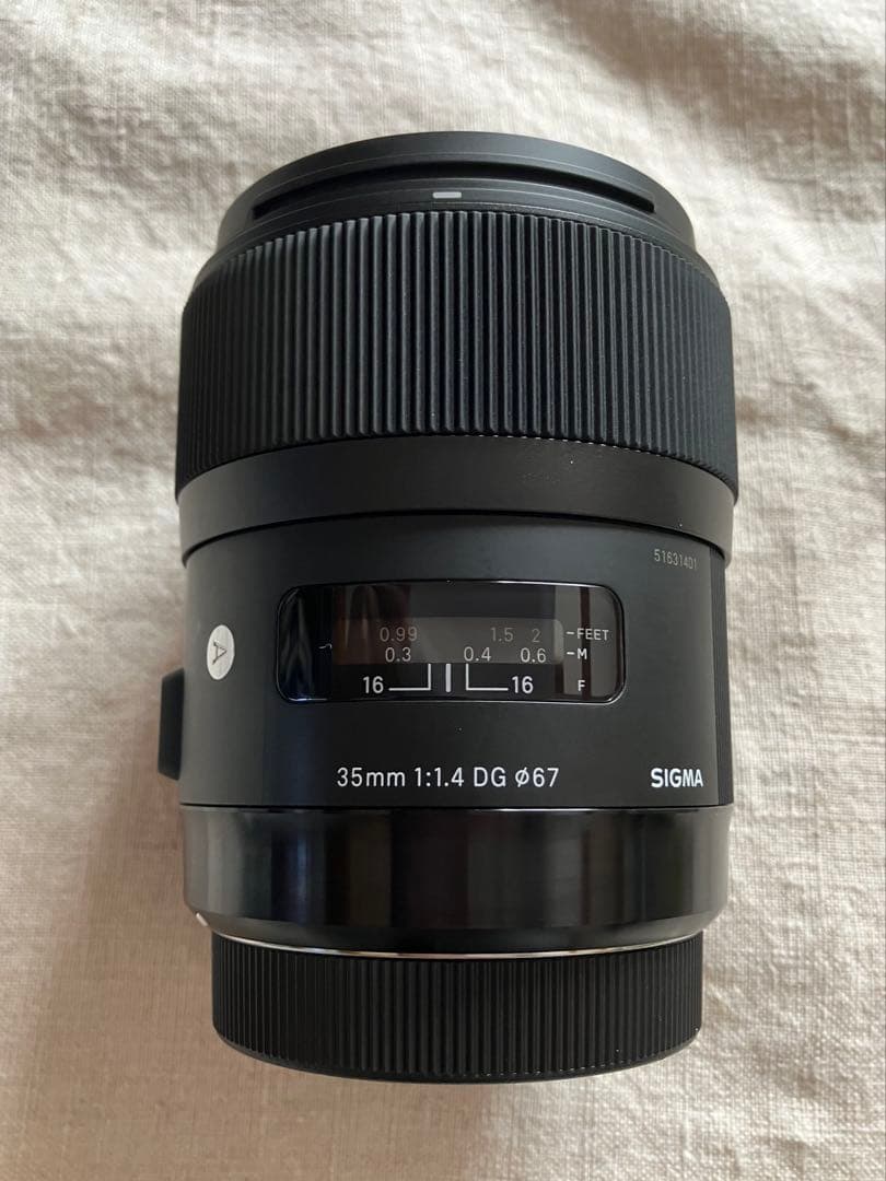 SIGMA 35mm F1.4 DG HSM (キヤノンEFマウント)