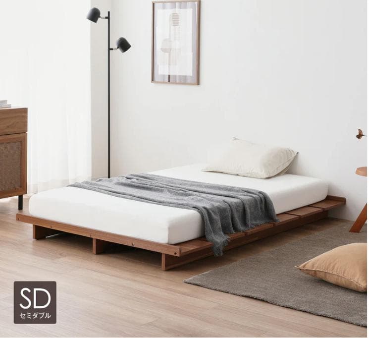 118 VENTOTAベッドフレーム Ekuldo-L（エクルド-L）セミダブル