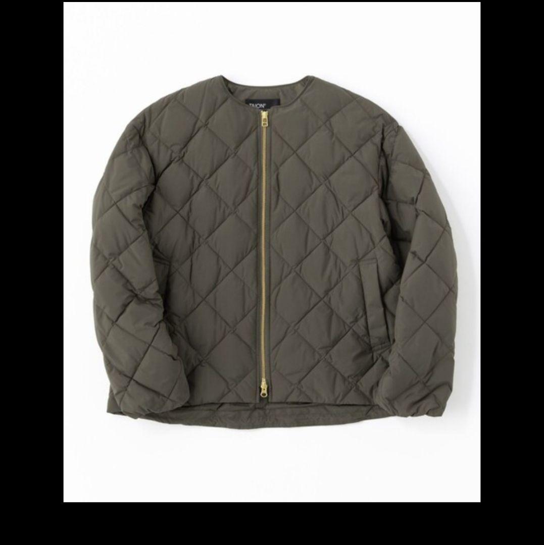 unfilo　ショート丈ダウンジャケット　キルティング　taion