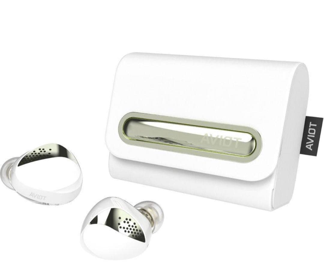 AVIOT ノイズキャンセリング機能搭載 完全ワイヤレスTE-J2-WH