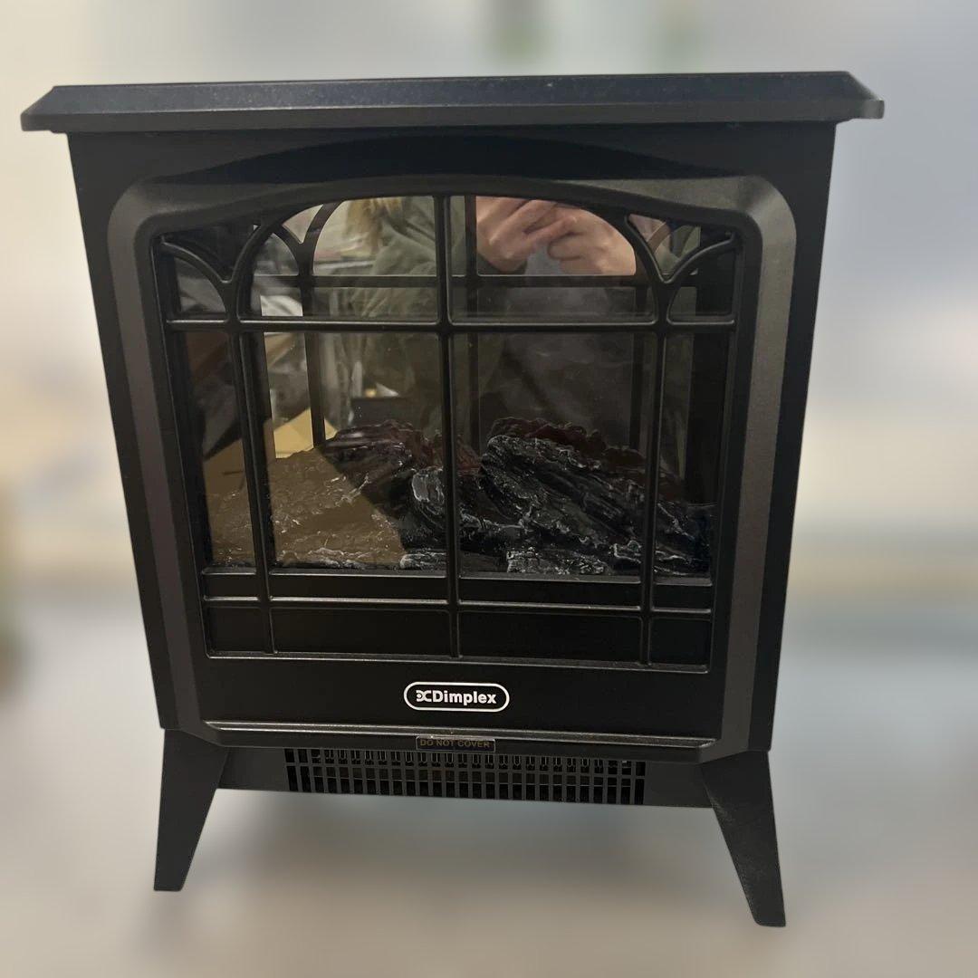 Dimplex 電気暖炉 ディンキーストーブ(ブラック)　DNK12J