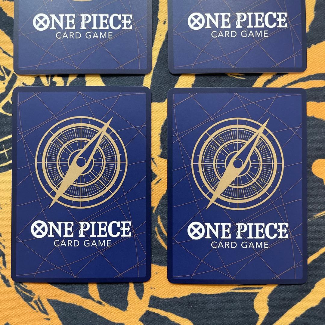 ぱ*こ様 ルフィ　5枚セット　パラレル　ワンピースカード