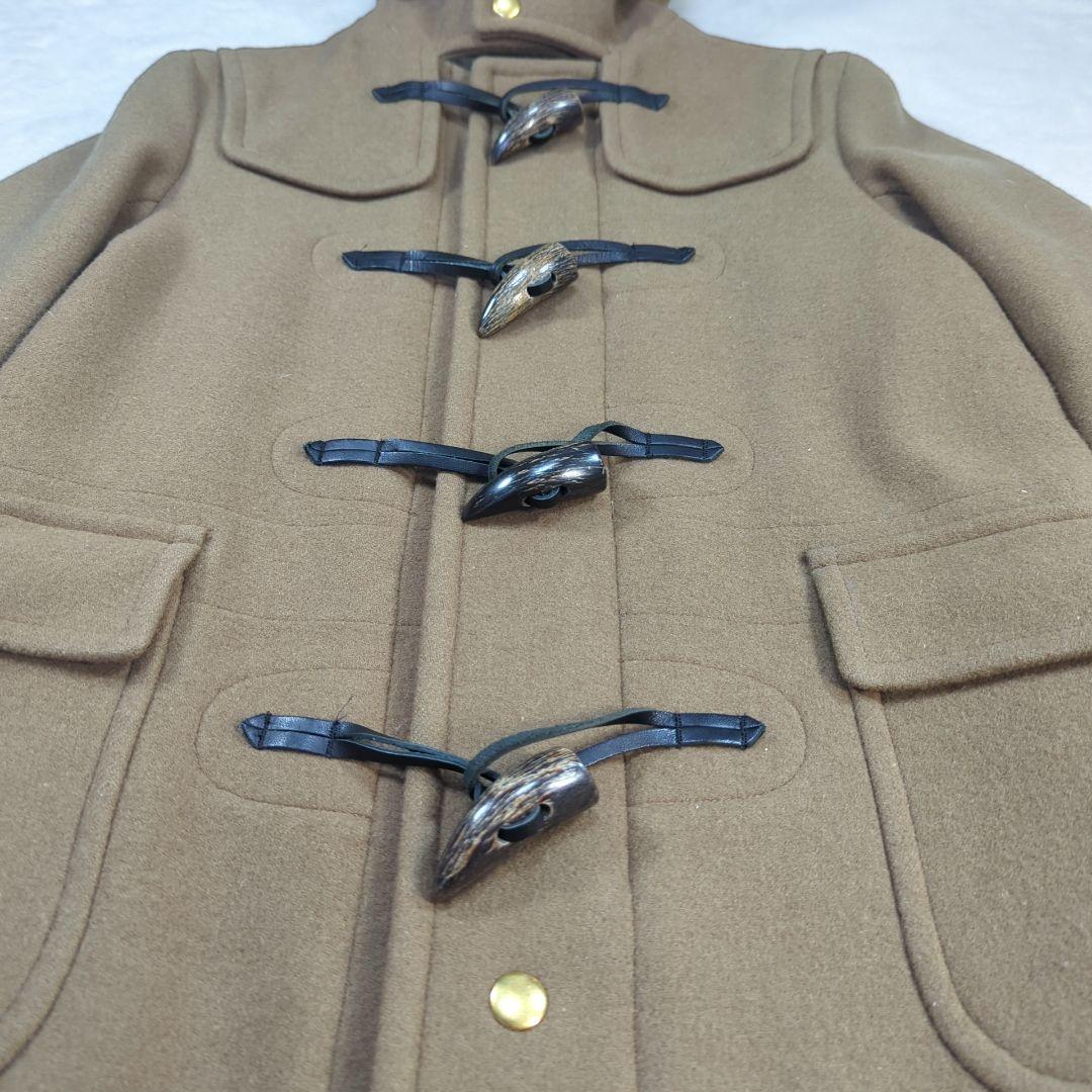 サイベーシックス✨イエナ別注　カシミヤ混　３６ ウールダッフルコート　ブラウン