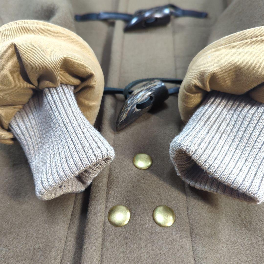 サイベーシックス✨イエナ別注　カシミヤ混　３６ ウールダッフルコート　ブラウン