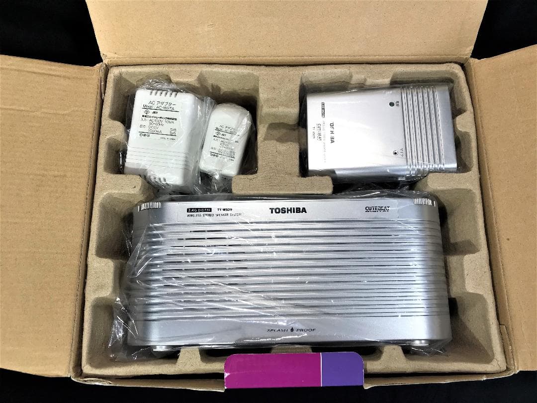 ★美品★東芝ワイヤレススピーカーシステムCUTEBEAT TY-WSD9(S)