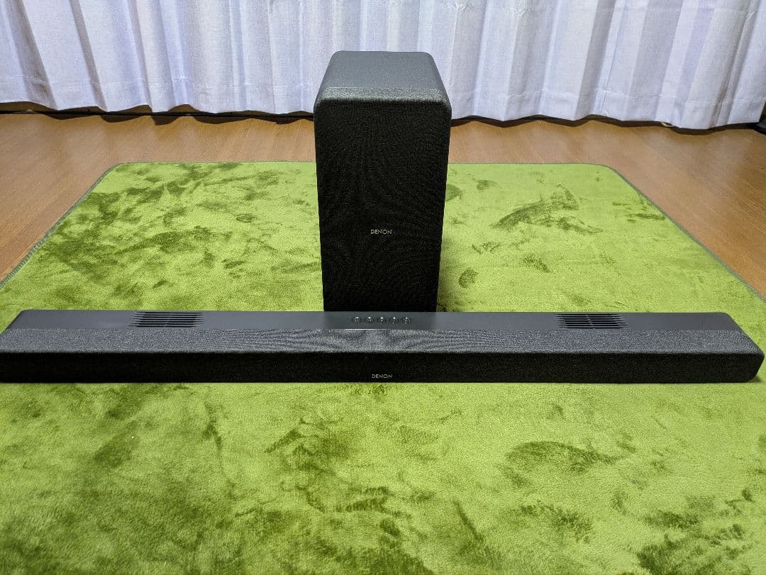 【美品】DENON DHT-S517 サウンドバー・サブウーファーセット