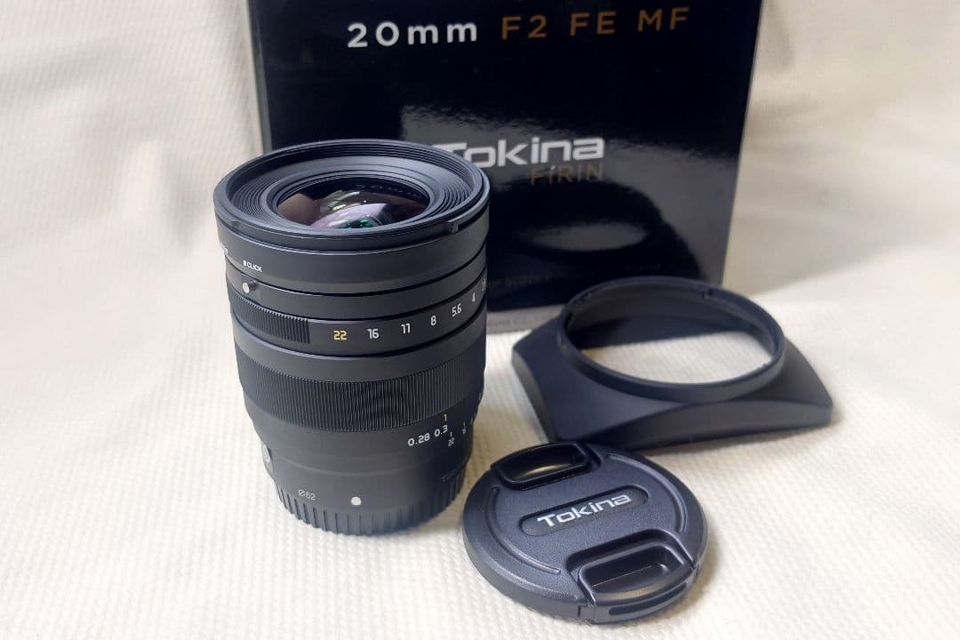 Tokina 20mm F2 FE MF レンズ　美品
