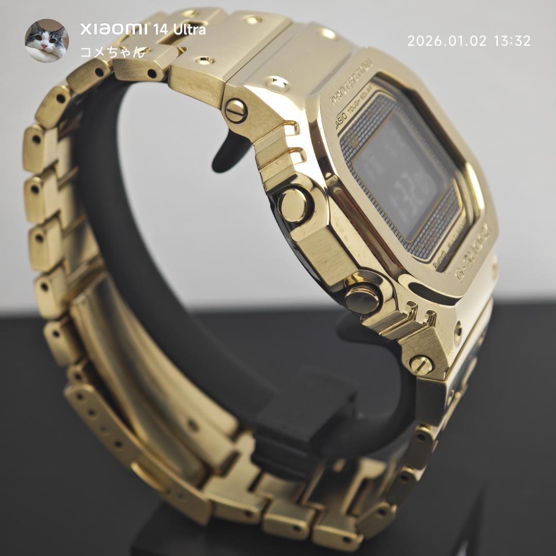 【美品】カシオ G-SHOCK GMW-B5000GD-9JF