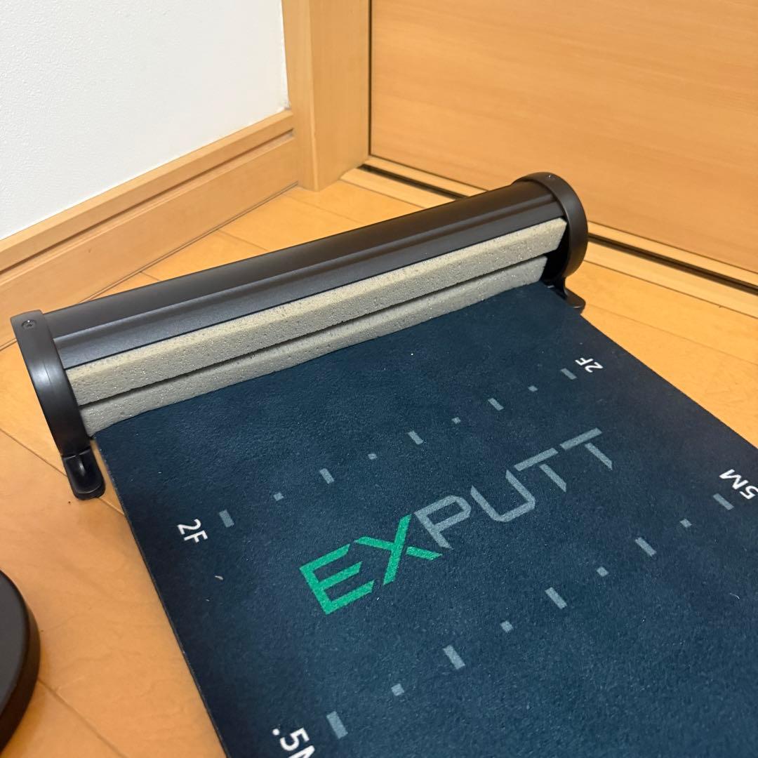 EXPUTT 家庭用 スクリーン パッティング 練習 ゴルフ パター