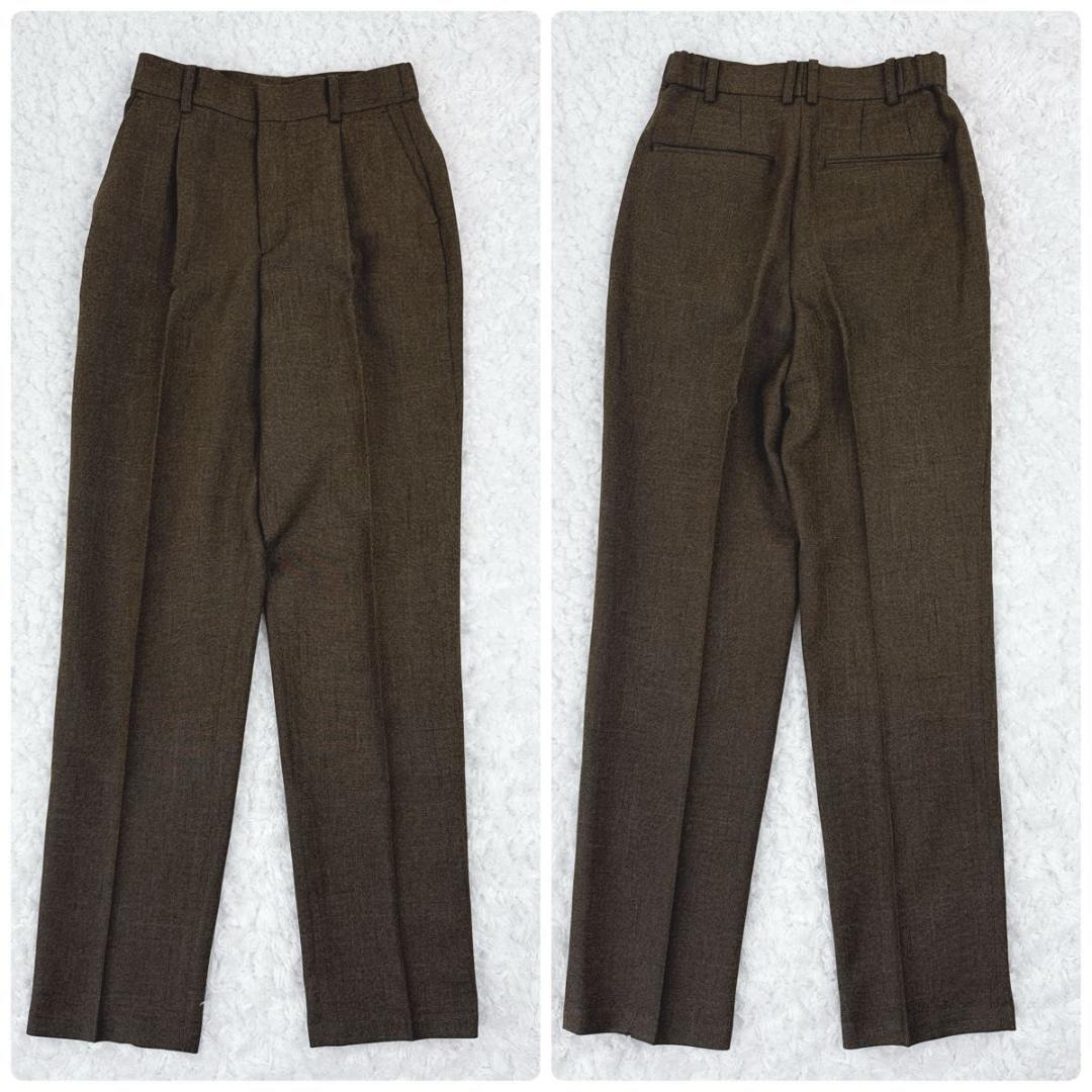 【極美品】スーツセレクト セットアップ パンツ スーツ ブラウン 近年モデル