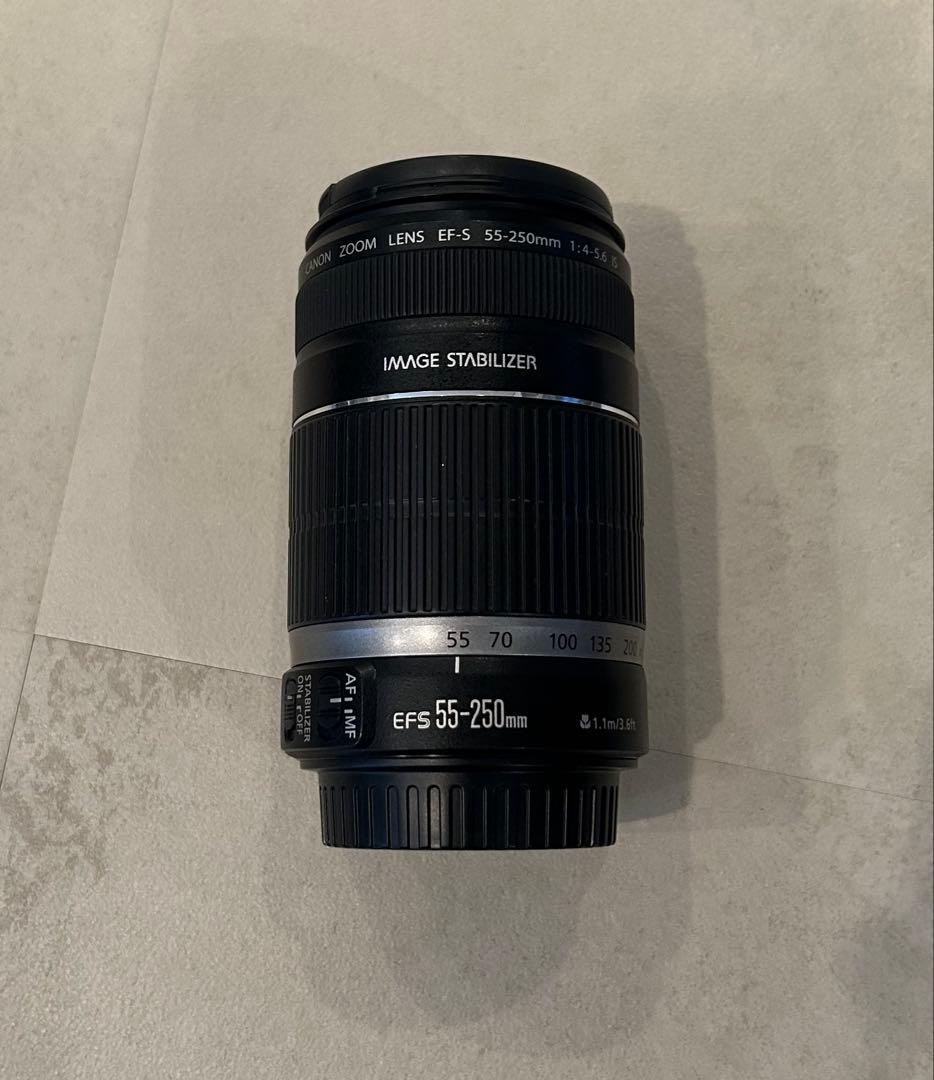 【美品】Canon EF-S 55-250mm f/4-5.6 IS キヤノン