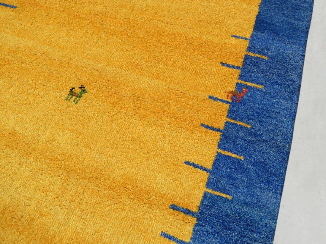 追加購入予約品　196×132cm　ギャッベ　手織り　民族ギャッベ